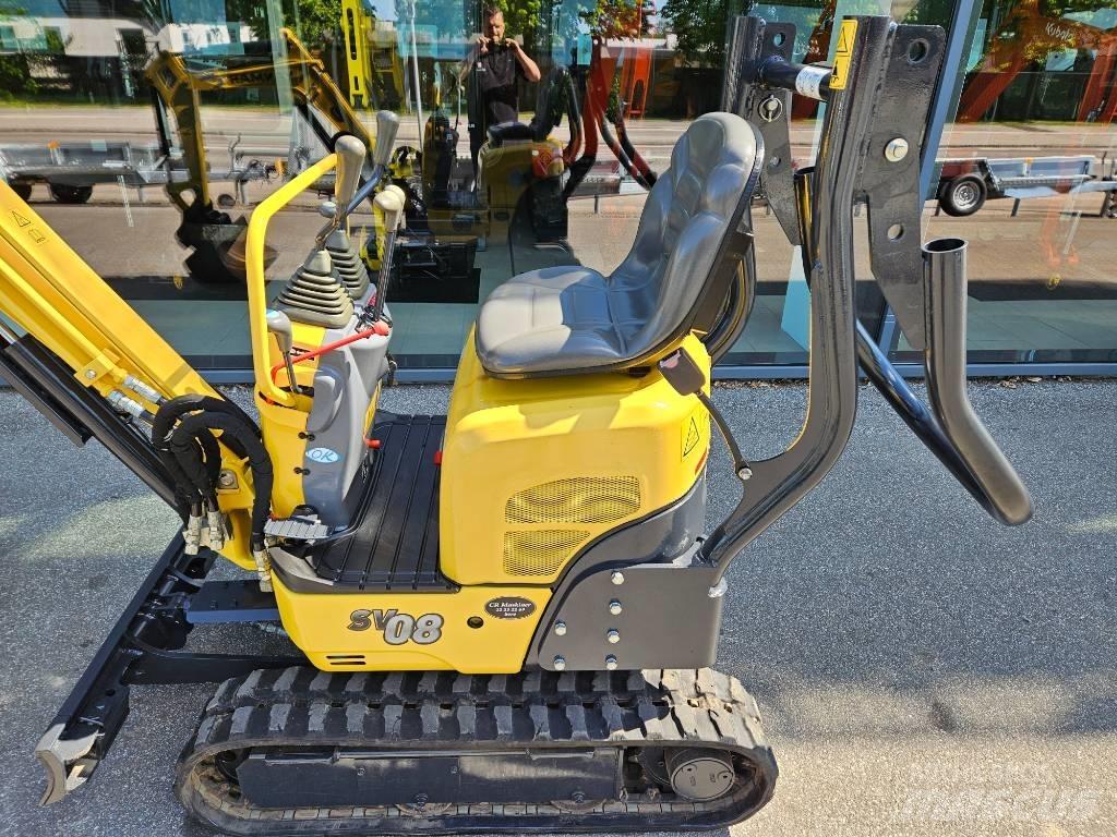 Yanmar SV 08 Minikaivukoneet < 7t
