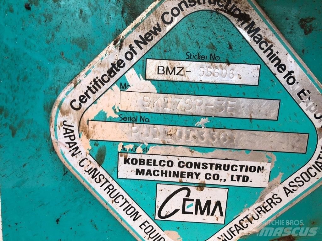 Kobelco SK 17 SR-5 Minikaivukoneet < 7t
