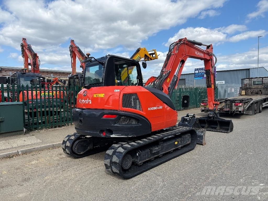Kubota KX 080-4 Midikaivukoneet 7t - 12t