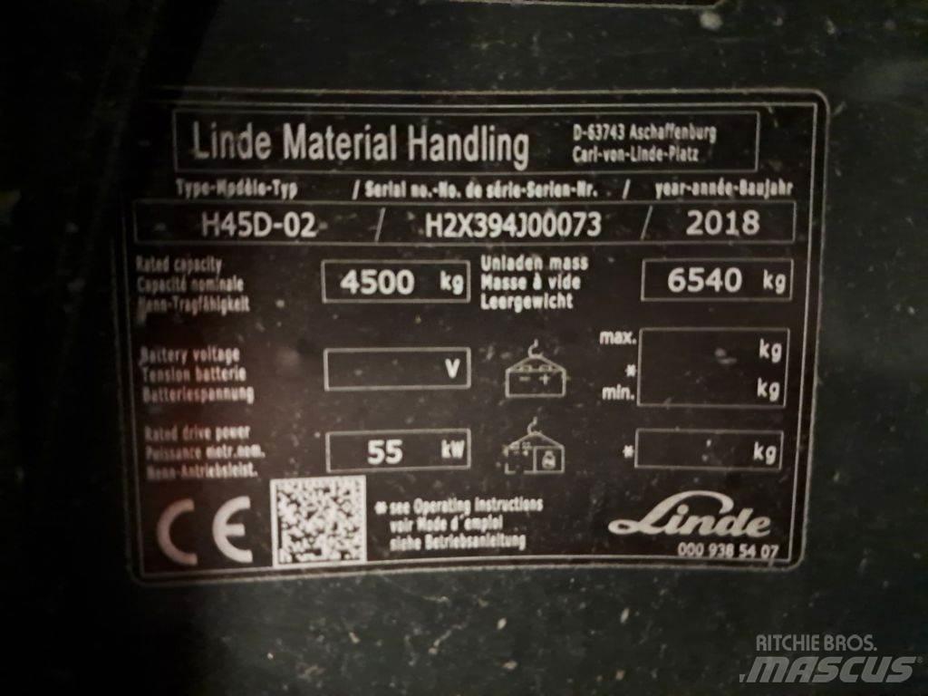 Linde H45D-02 Dieseltrukit