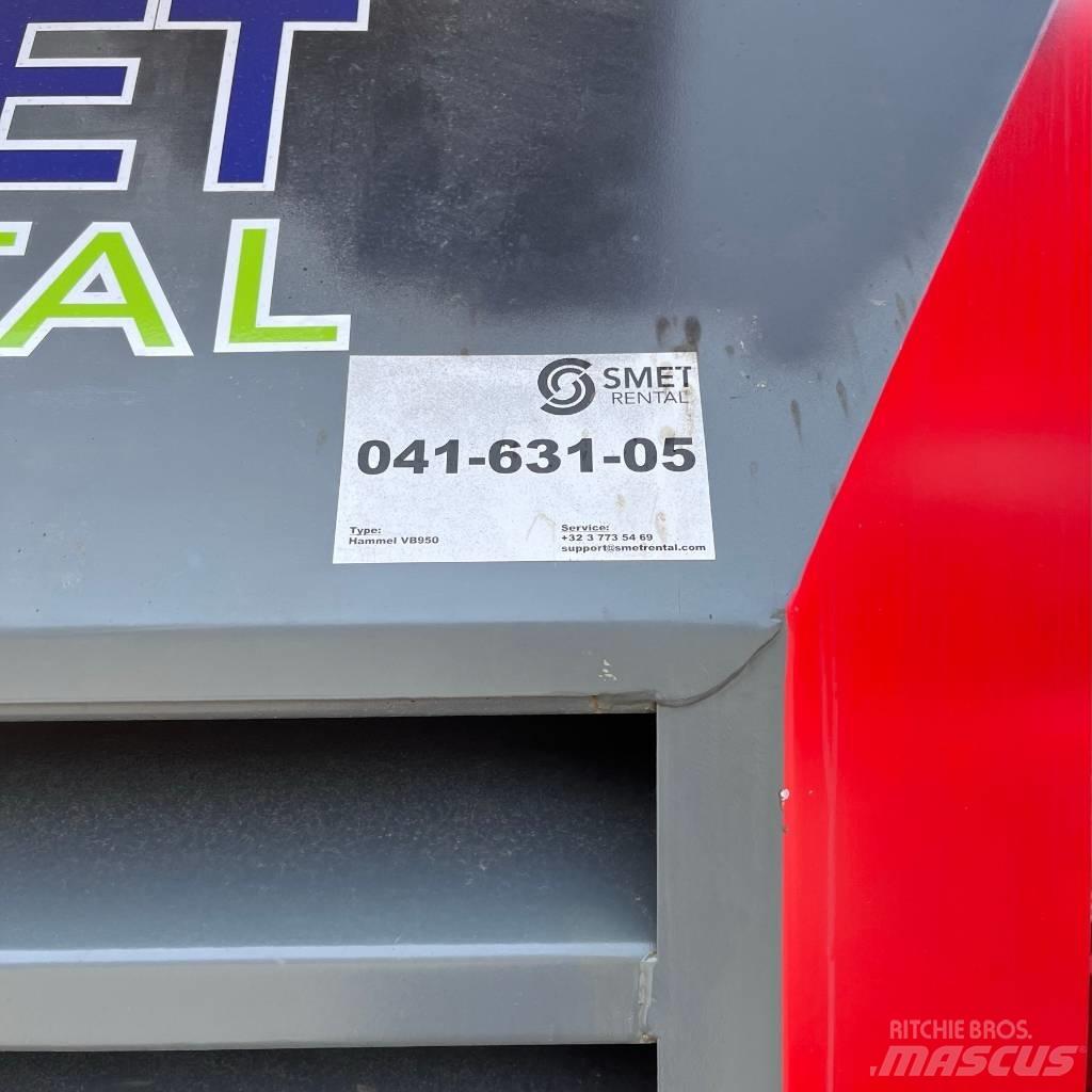 Hammel VB 950 DK Jätteen silppurit