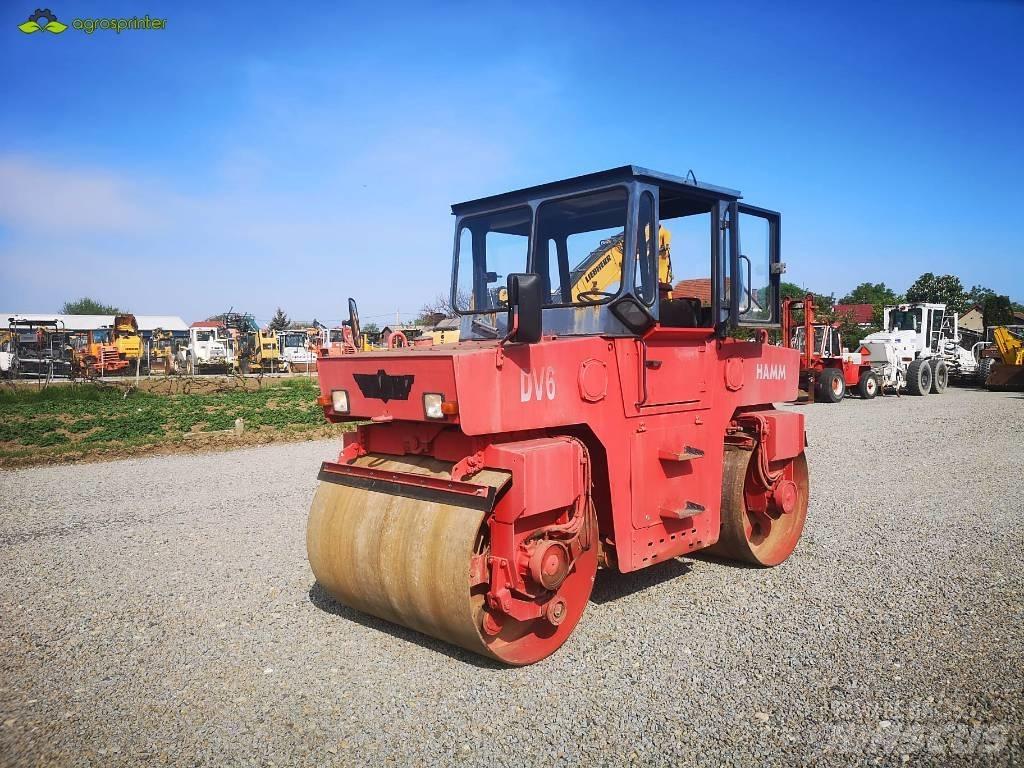 Hamm DV6 Tandemjyrät