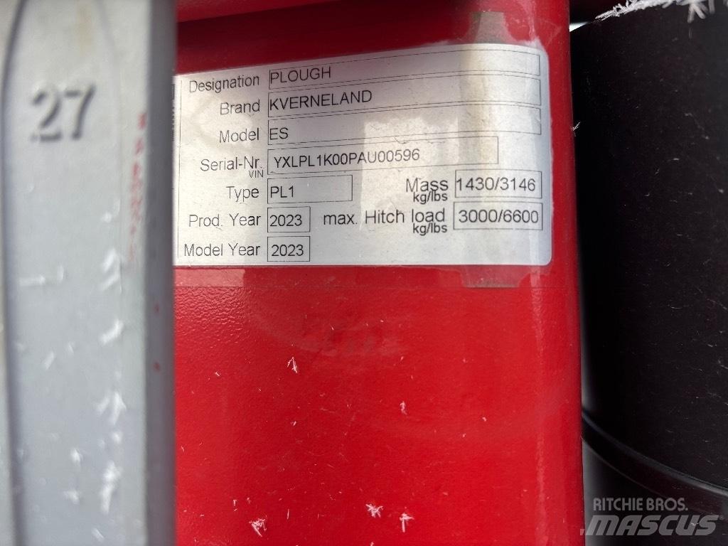 Kverneland ES85 Paluuaurat