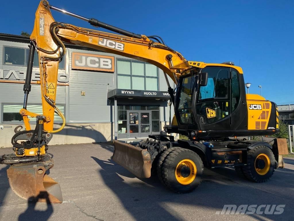 JCB JS145W T4i Pyöräkaivukoneet