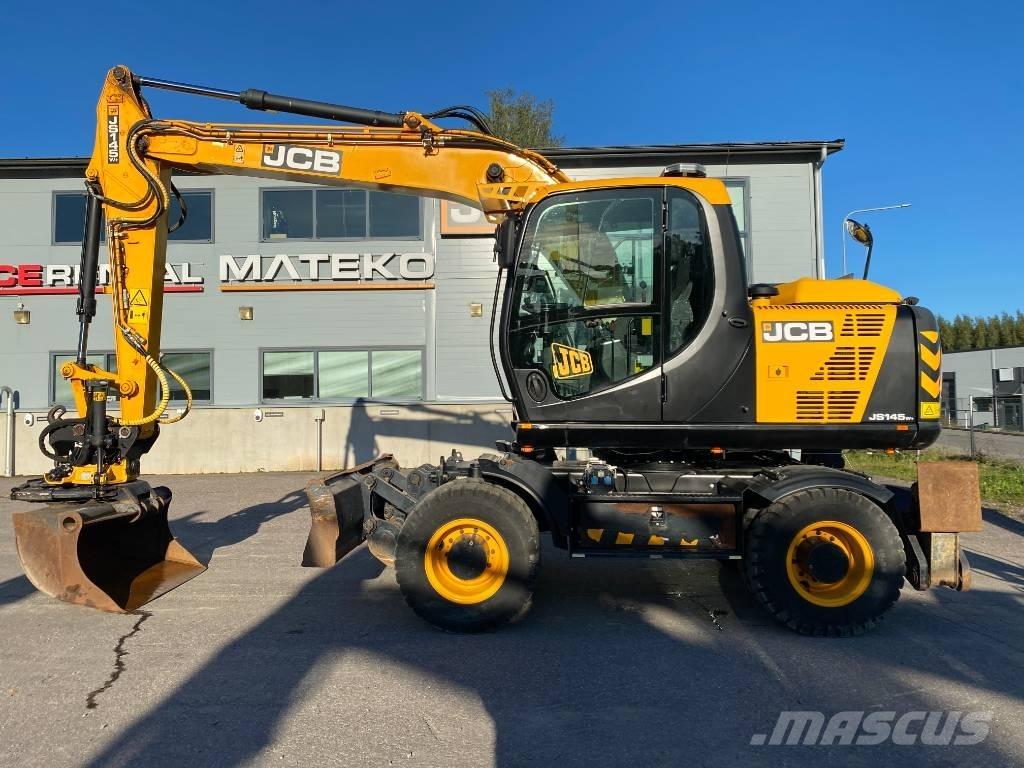 JCB JS145W T4i Pyöräkaivukoneet