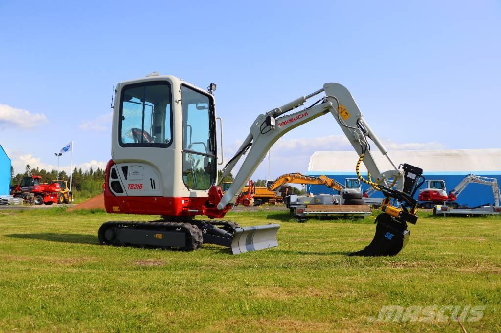 Takeuchi TB216 Minikaivukoneet < 7t