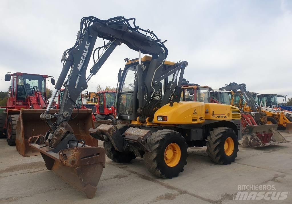 Mecalac 12 M TX Pyöräkaivukoneet