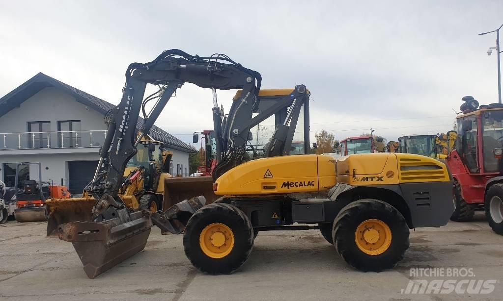 Mecalac 12 M TX Pyöräkaivukoneet