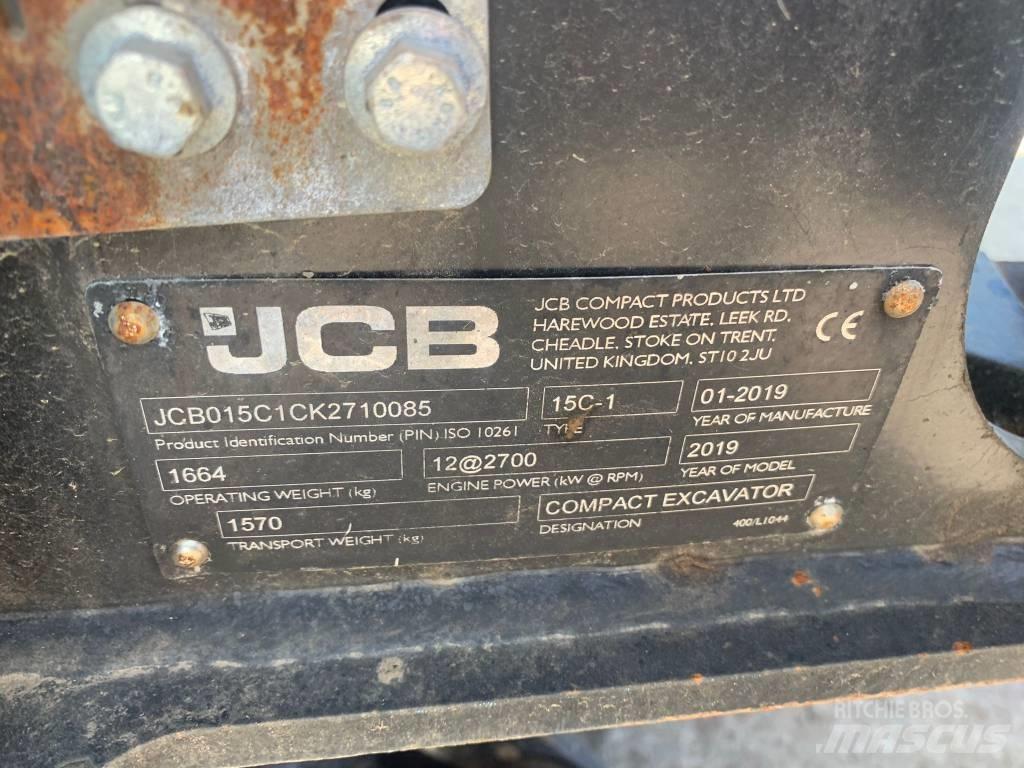 JCB 15 C-1 Minikaivukoneet < 7t