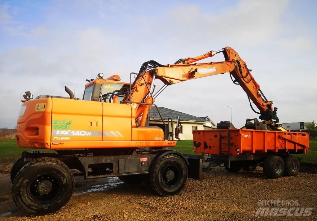 Doosan Dw 140 Pyöräkaivukoneet