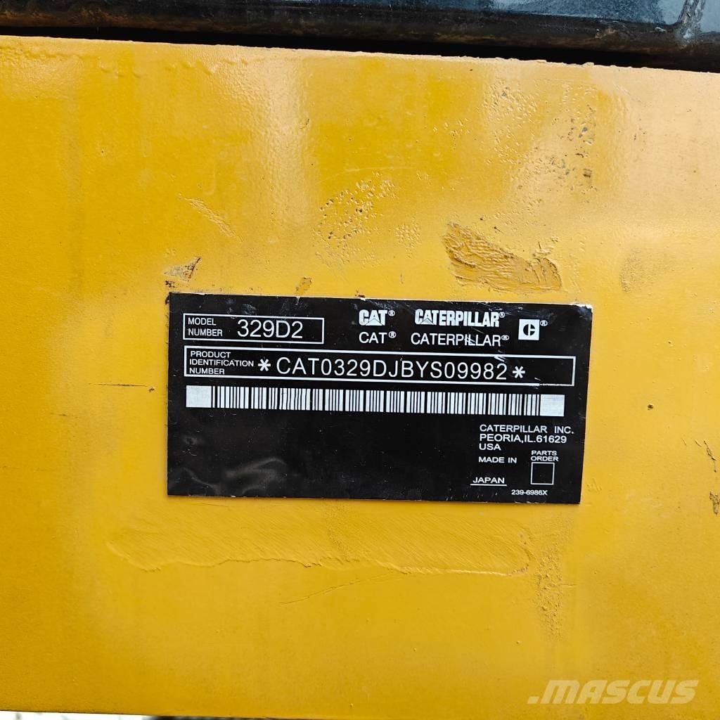 CAT 329 DD Telakaivukoneet