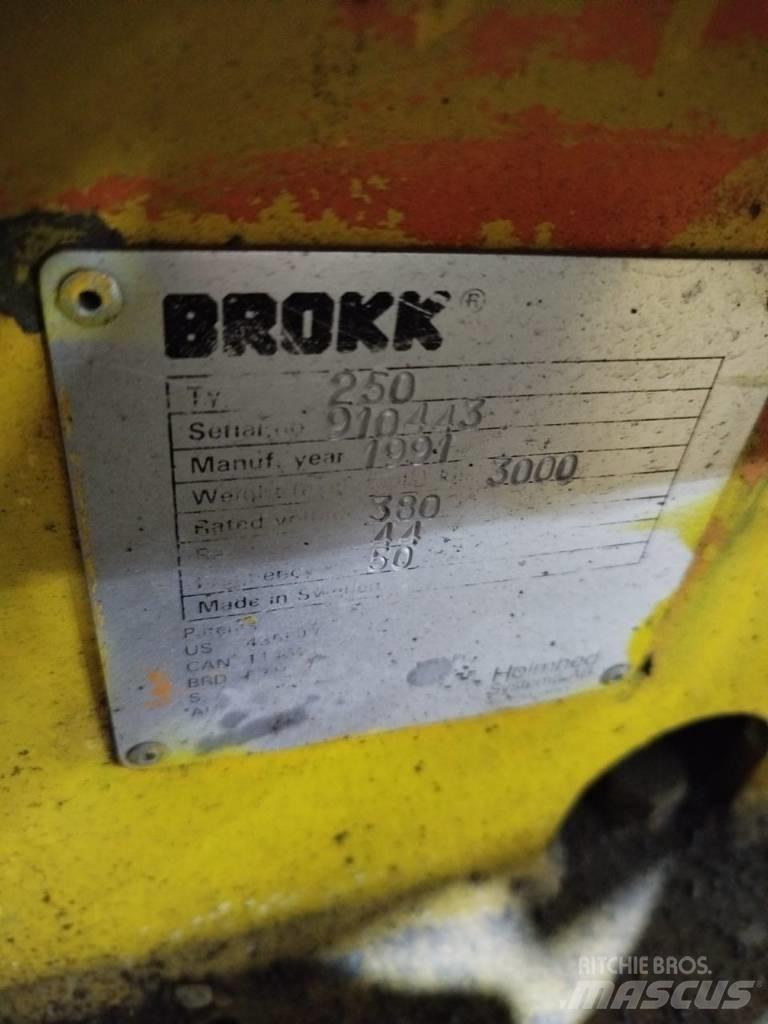 Brokk 250 Minikaivukoneet < 7t