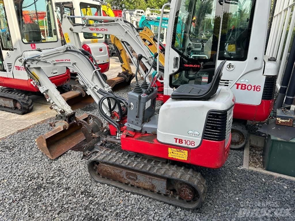 Takeuchi TB108 Minikaivukoneet < 7t