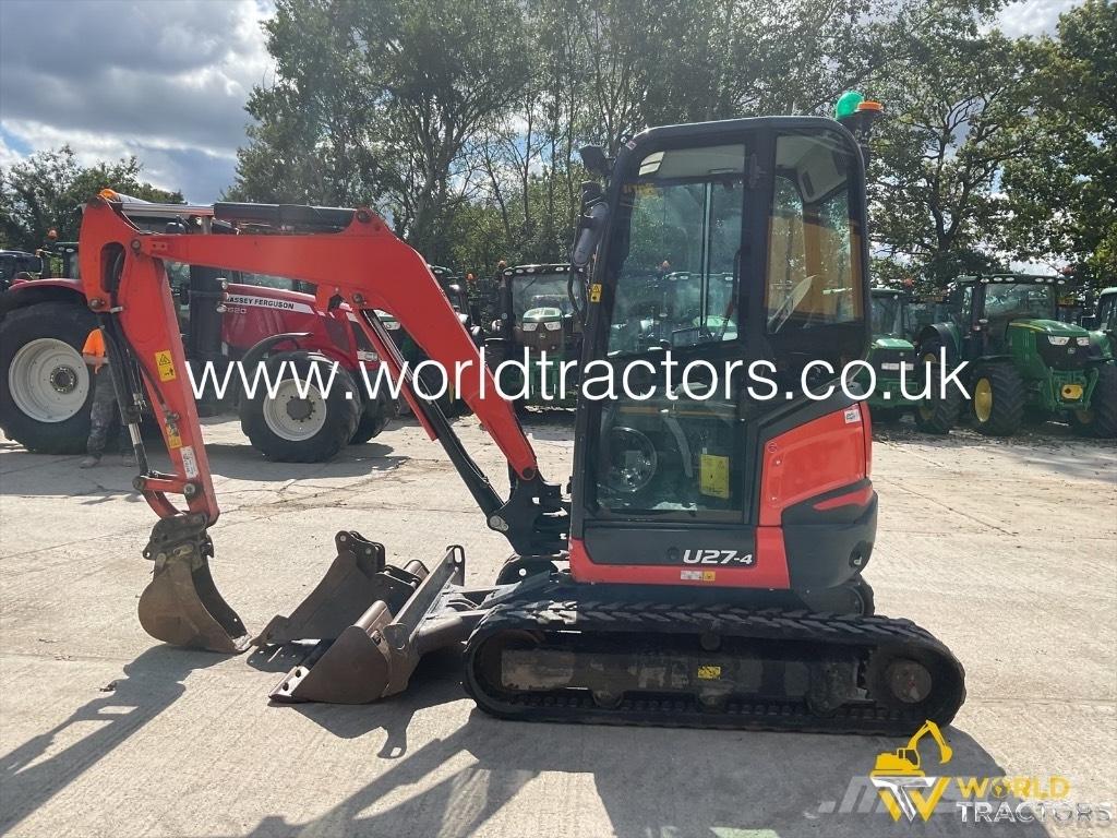 Kubota U 27-4 Minikaivukoneet < 7t