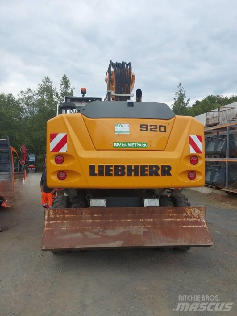 Liebherr A 920 Pyöräkaivukoneet