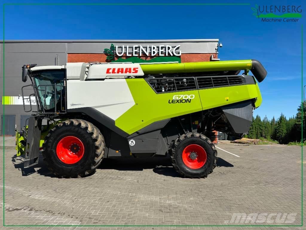 CLAAS Lexion 6700 Leikkuupuimurit