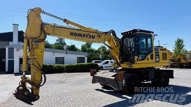 Komatsu PW 180-10 Pyöräkaivukoneet