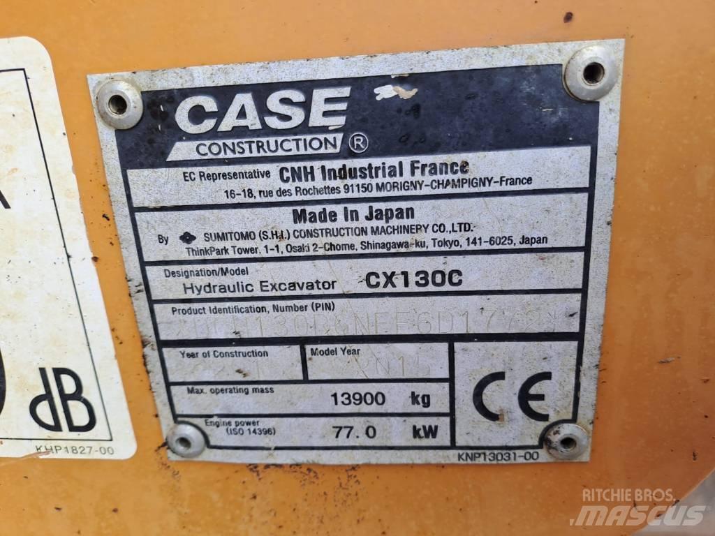 CASE CX 130 C Telakaivukoneet