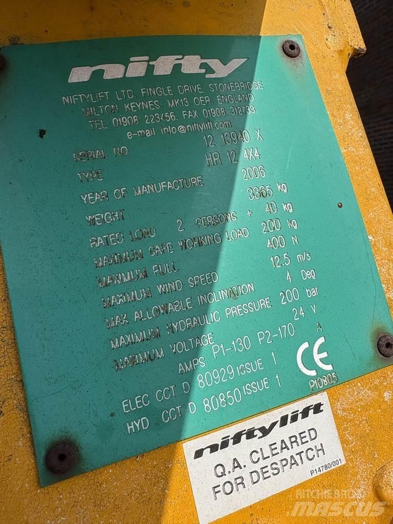 Niftylift Hr12nde Kuukulkijat