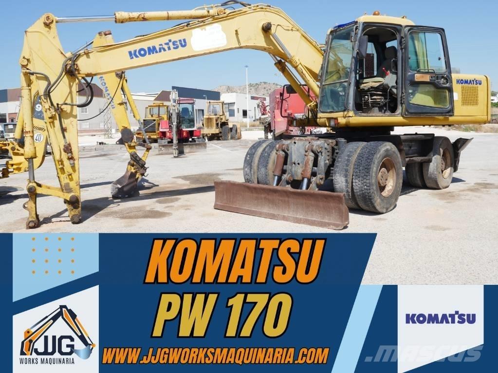 Komatsu PW 170 Pyöräkaivukoneet