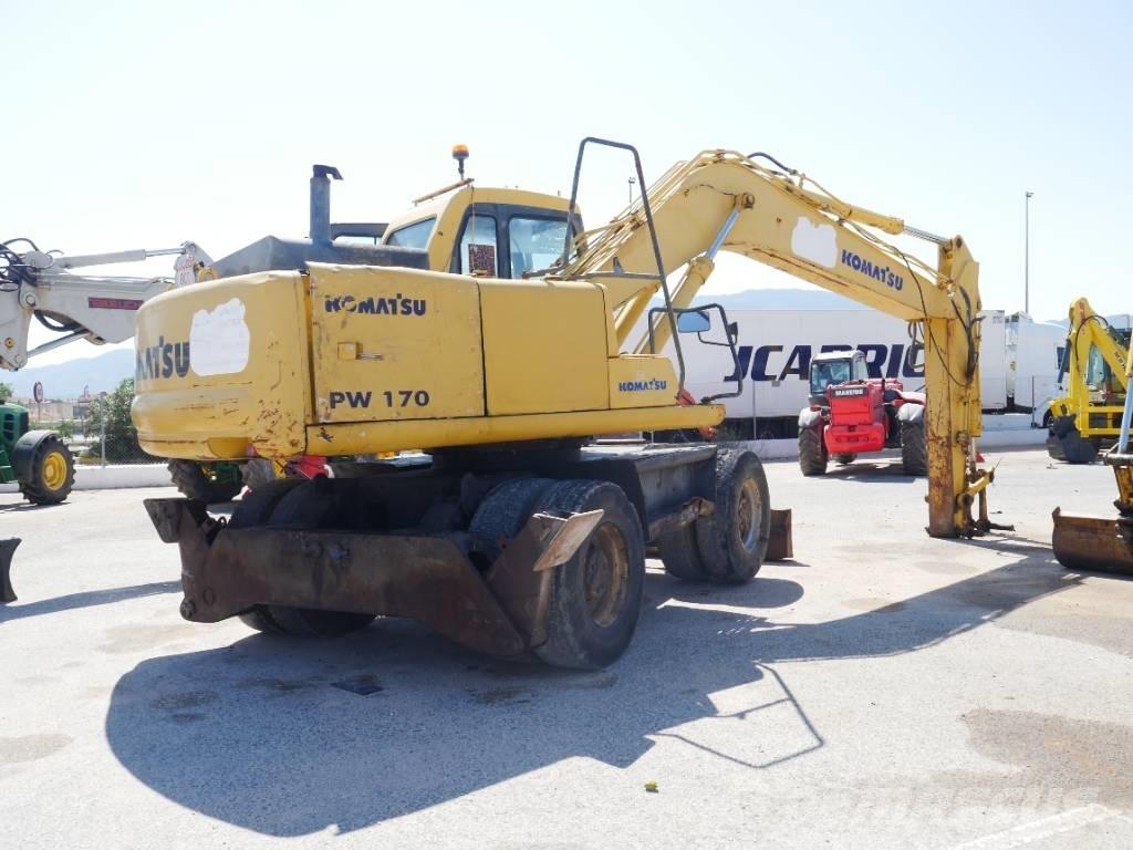 Komatsu PW 170 Pyöräkaivukoneet