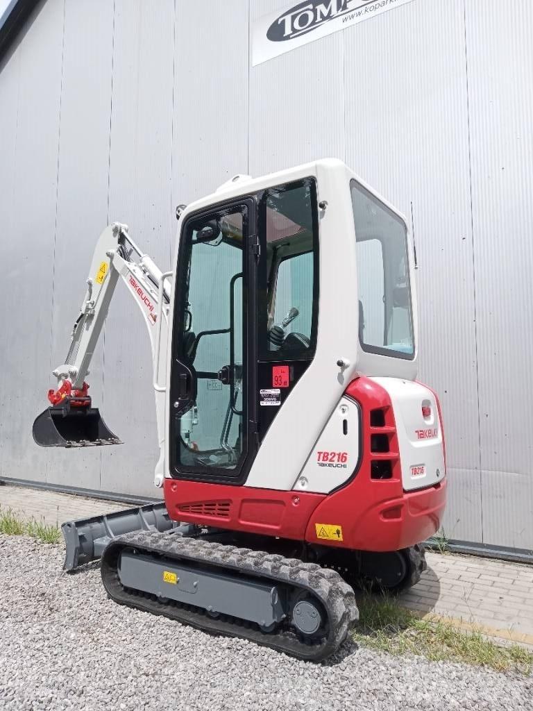 Takeuchi TB 216 Minikaivukoneet < 7t