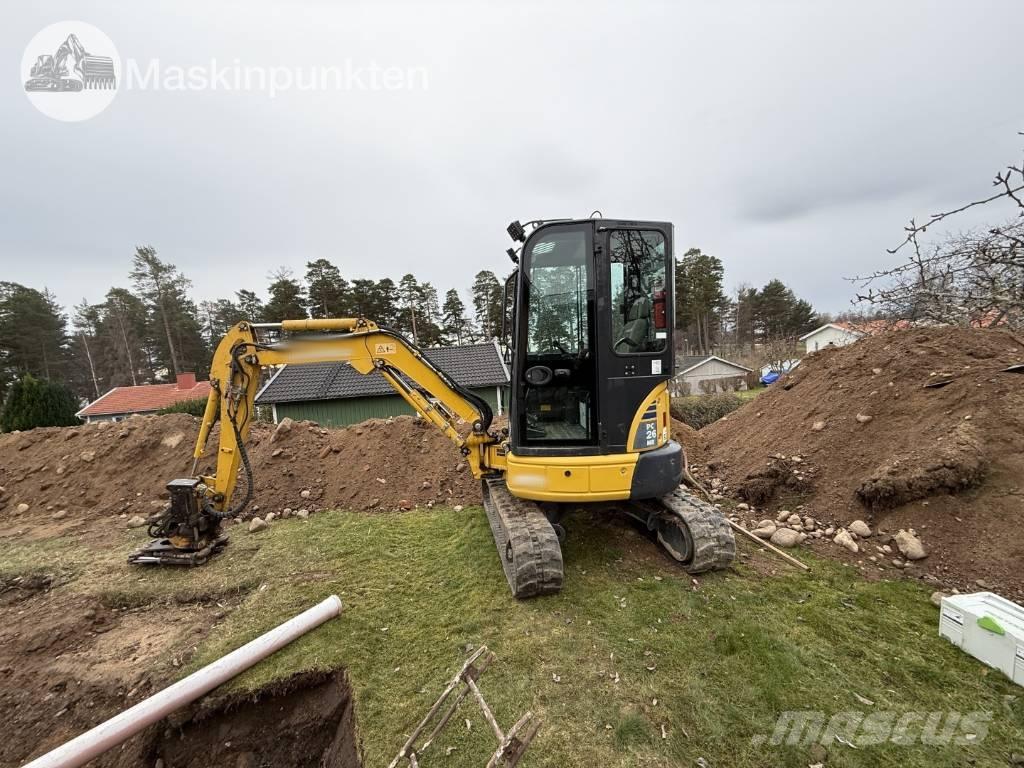 Komatsu PC 26 MR-3 Minikaivukoneet < 7t