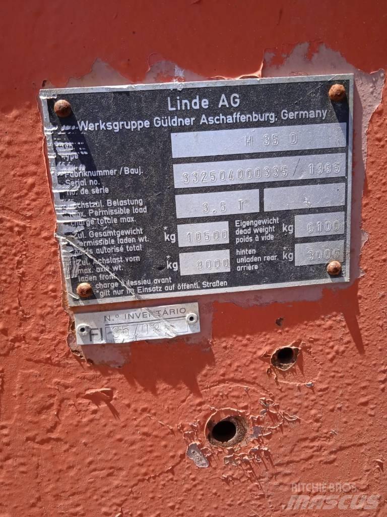 Linde H 35 D Dieseltrukit