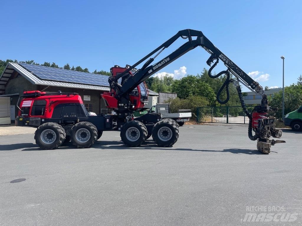 Komatsu 901 XC Harvesterit