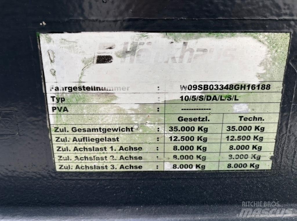  Hoenkhaus 10m3 mixer Muut puoliperävaunut