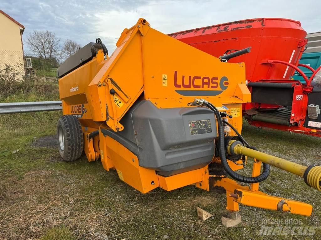 Lucas CASTOR+ 60G Säiliörehun purkulaitteet