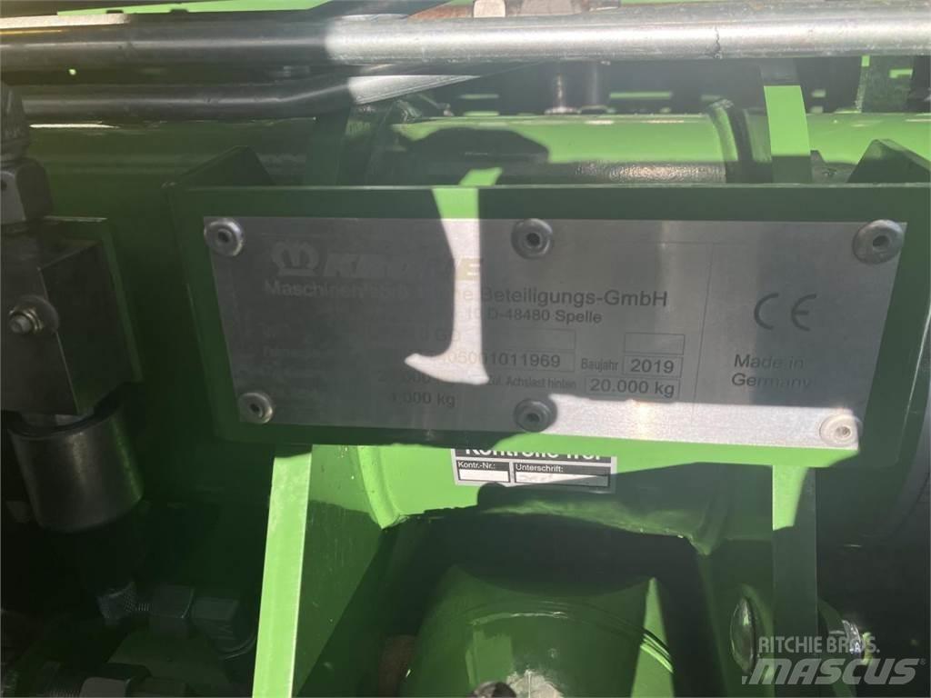 Krone ZX 470 GD Keräävät noukinvaunut ja silppurivaunut