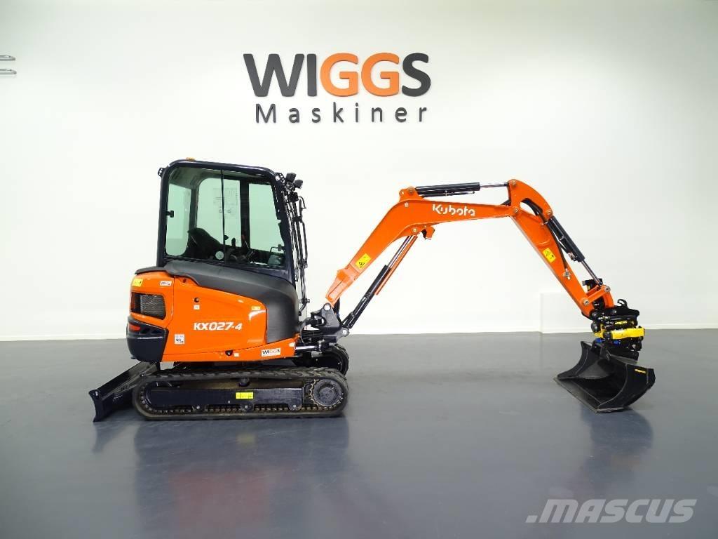 Kubota KX 027-4 Minikaivukoneet < 7t