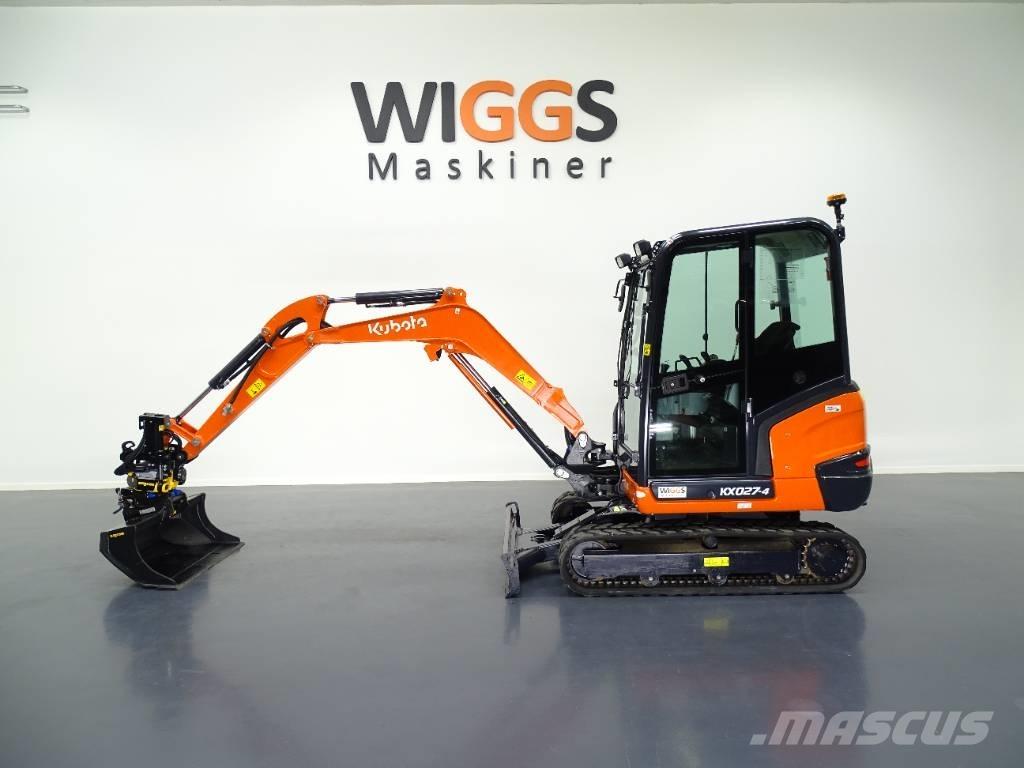 Kubota KX 027-4 Minikaivukoneet < 7t