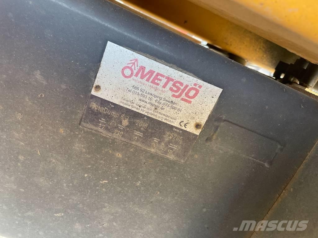 Metsjö Meta Dump 6.3 Kippiperävaunut