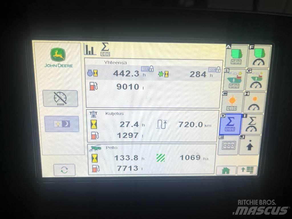 John Deere 9700i Ajosilppurit
