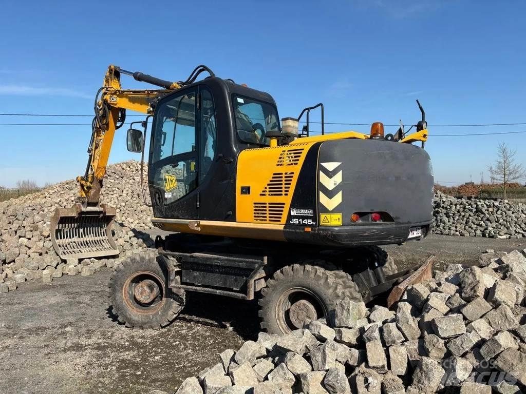 JCB JS145W Pyöräkaivukoneet