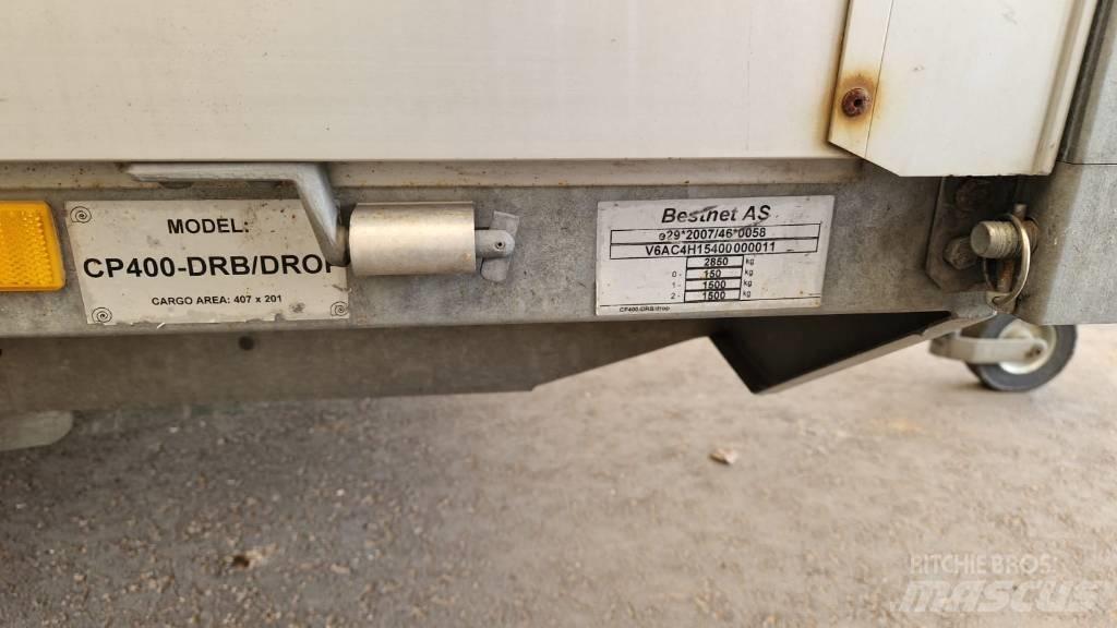  Aku CP400-DRB/drop Autonkuljetusperävaunut
