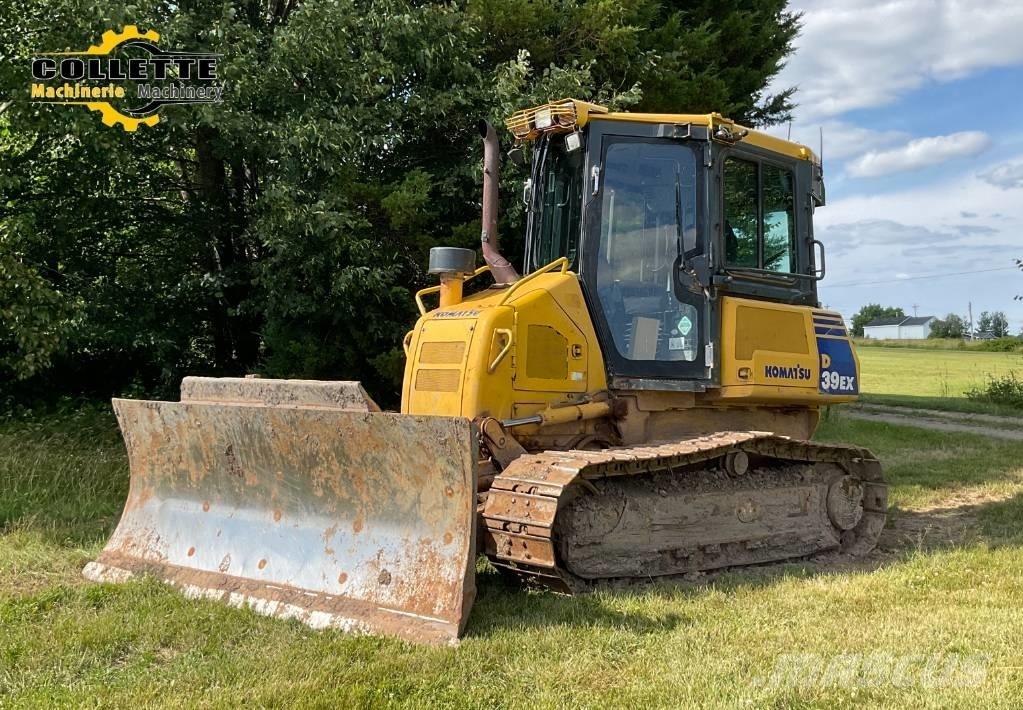 Komatsu D 39 EX Telaketjupuskutraktorit