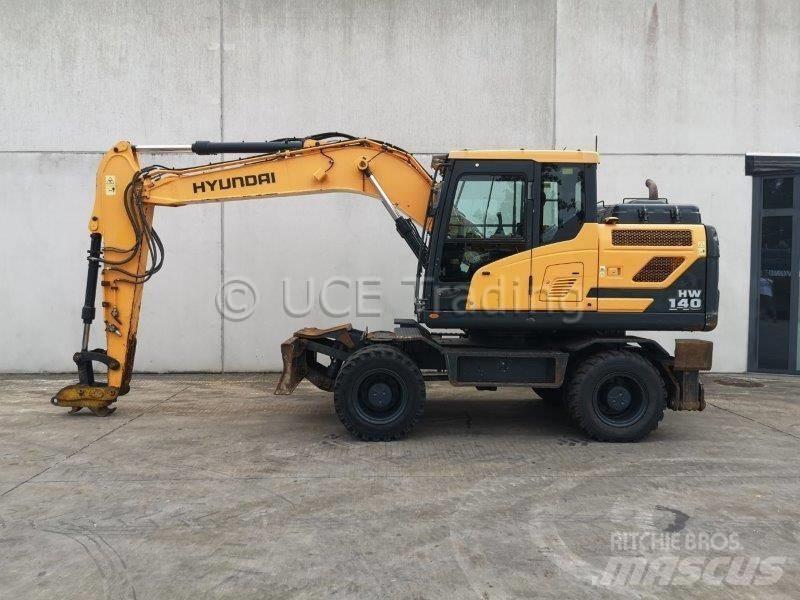 Hyundai HW140 Pyöräkaivukoneet