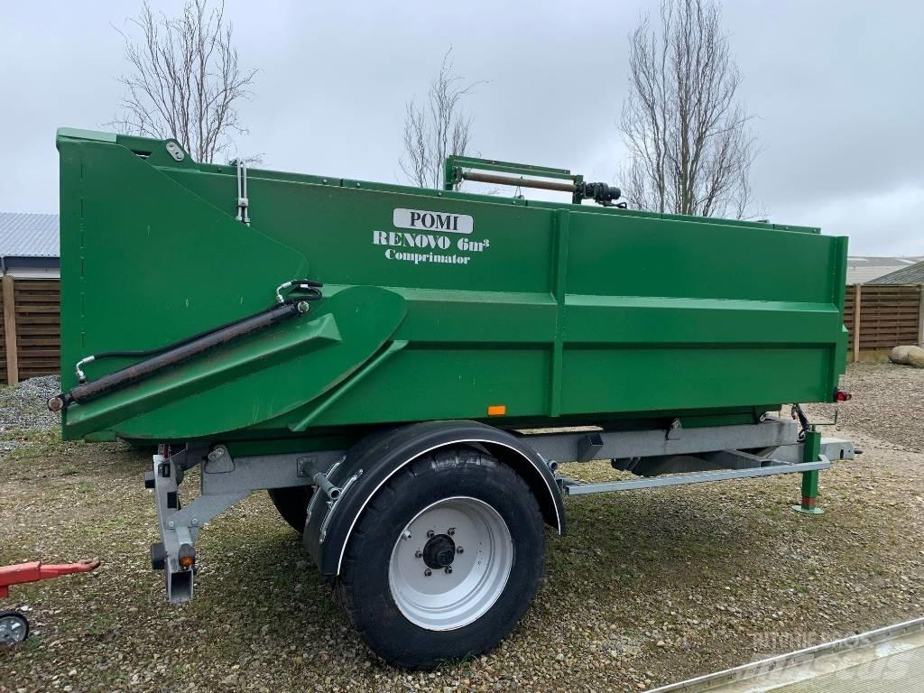 Pomi Renovo 6 m3 Jätepuristimet