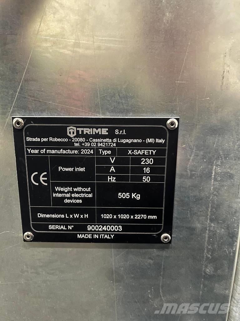 Trime X-Safety mini Teräsrunkorakennukset