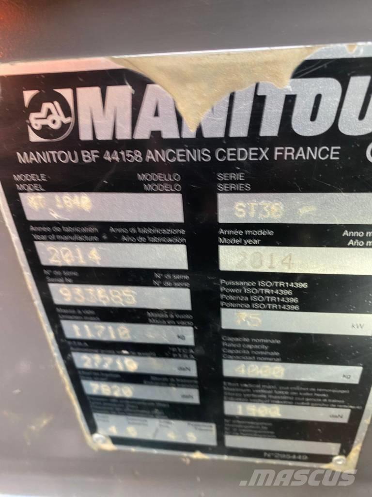 Manitou MT 1840 Kurottajat