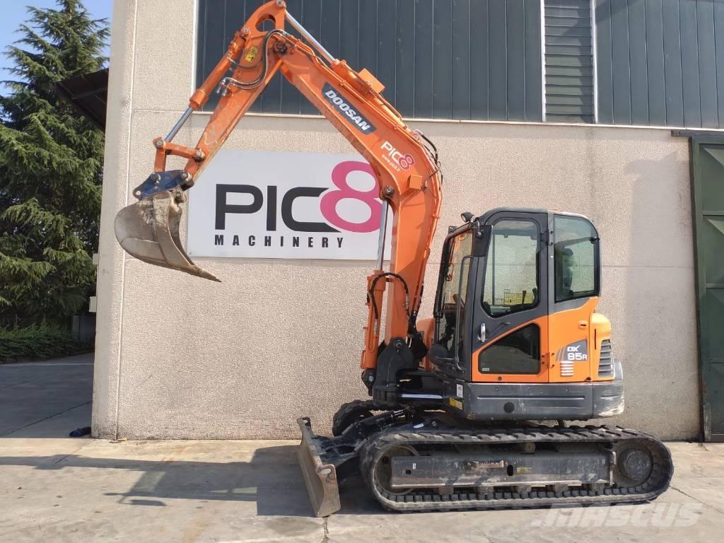 Doosan DX 85 R-3 Midikaivukoneet 7t - 12t