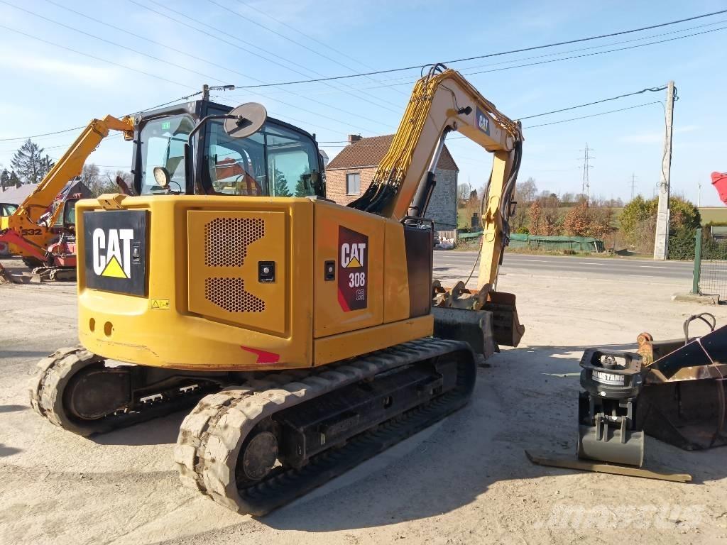 CAT 308 CR Midikaivukoneet 7t - 12t