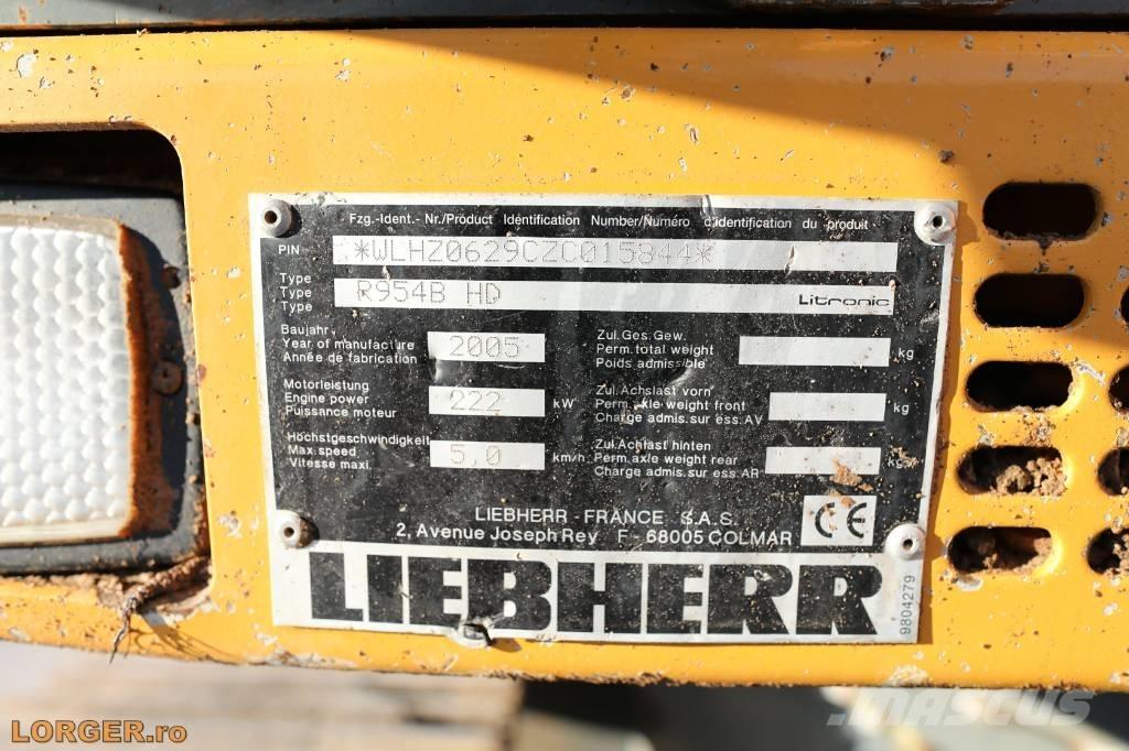 Liebherr R 954 B HD Telakaivukoneet
