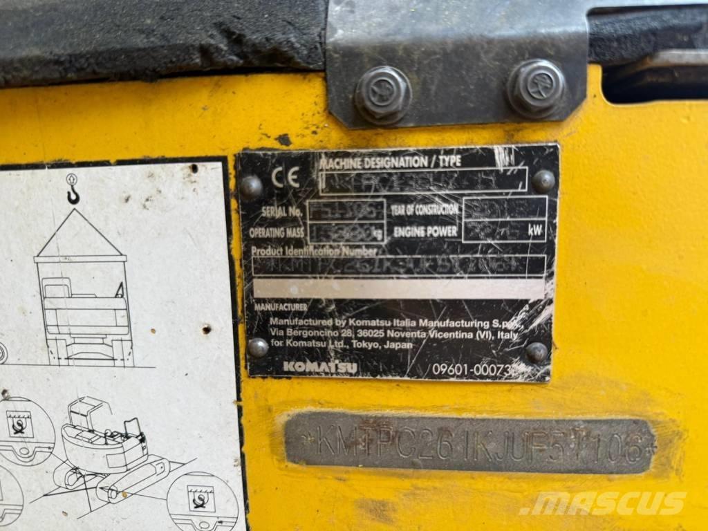 Komatsu PC 138 US-11 Telakaivukoneet