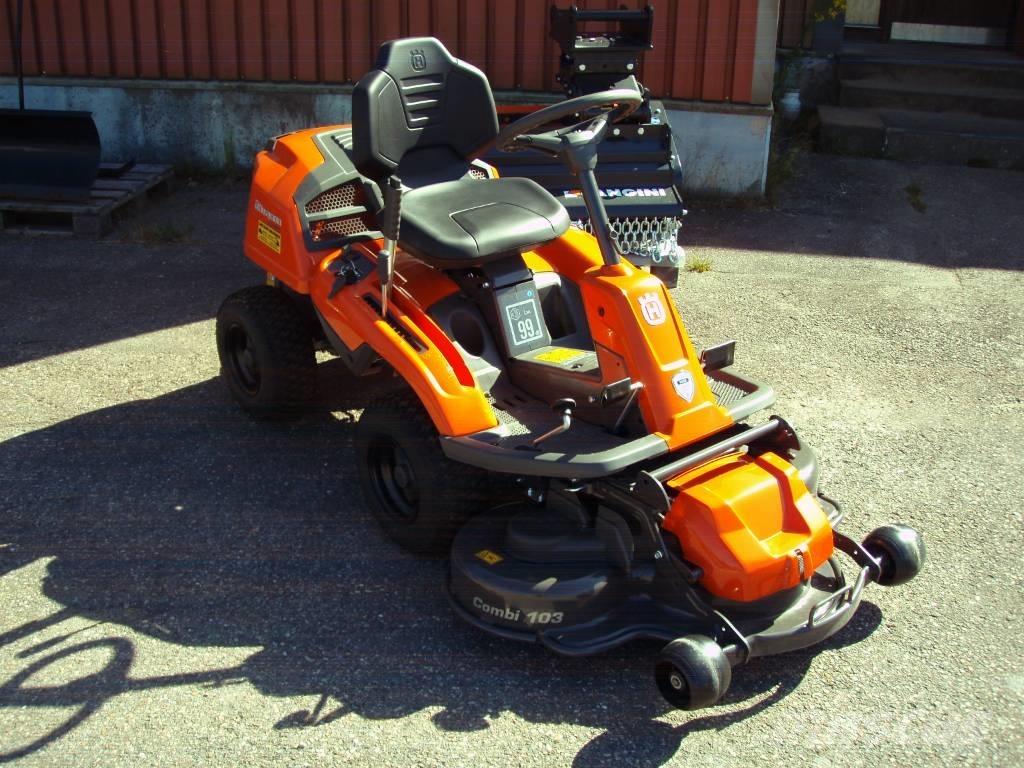 Husqvarna R 214 TC Päältäajettavat ruohonleikkurit