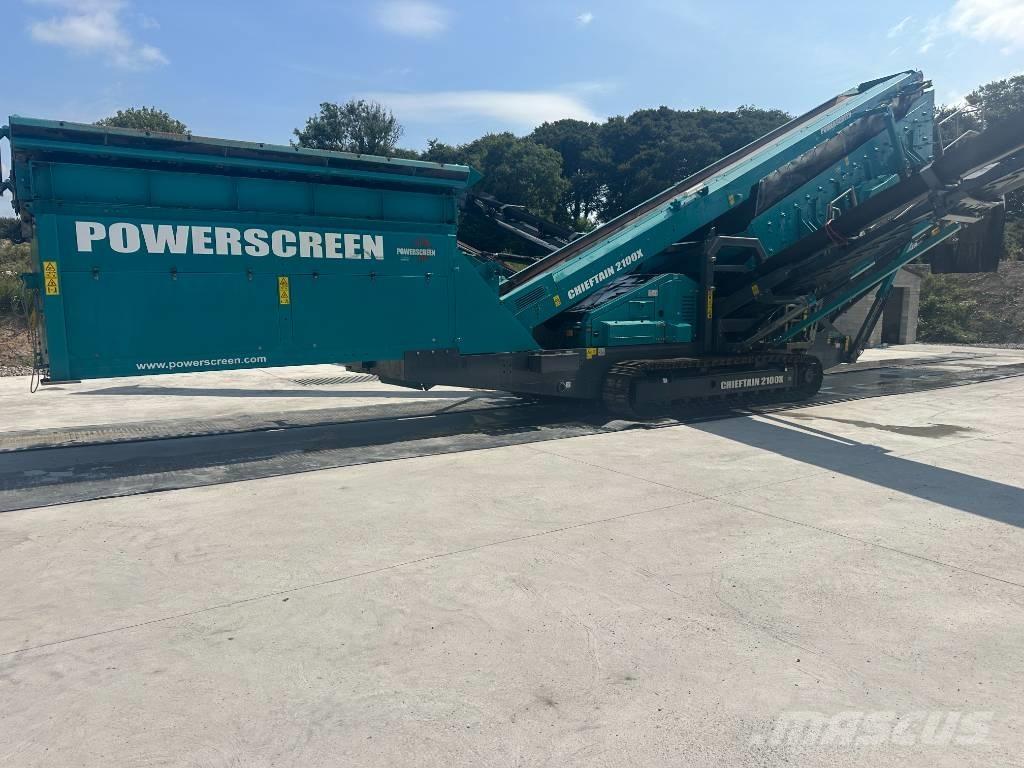 PowerScreen 2100X Mobiiliseulat