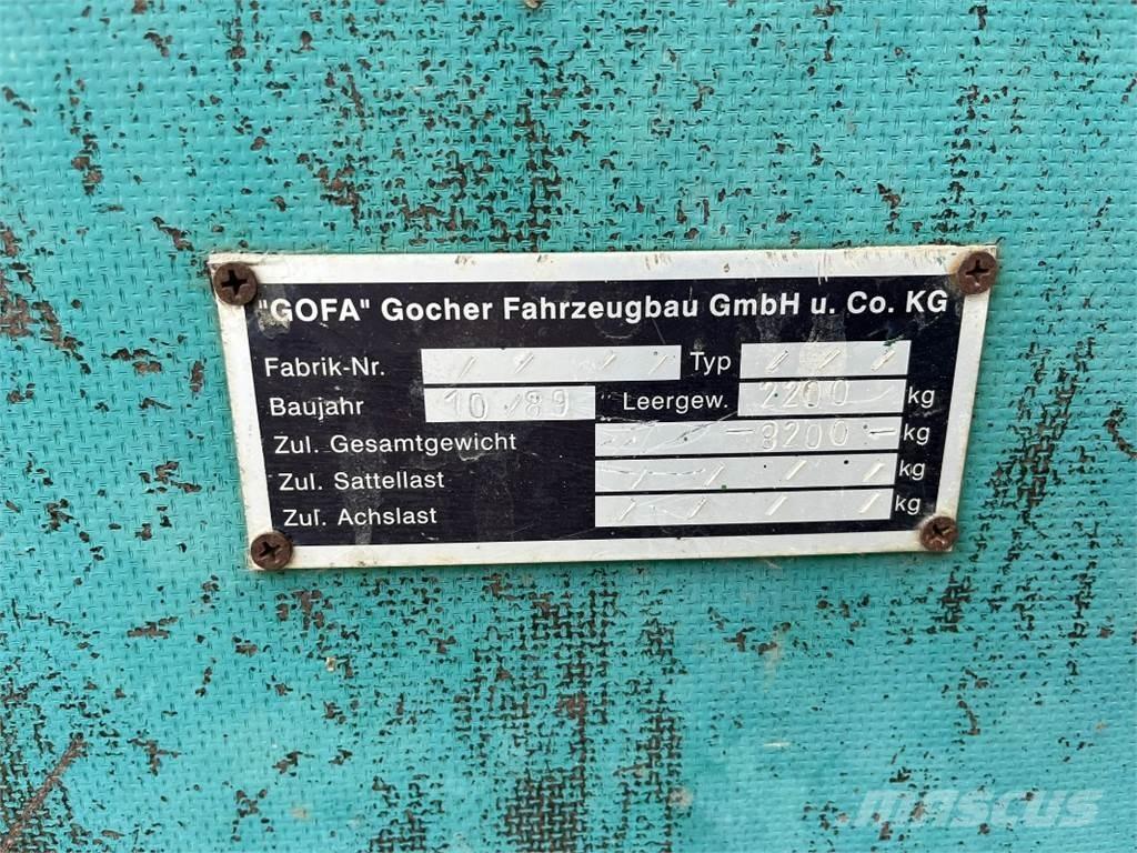  SONSTIGE Gofa Muut maatalouskoneet